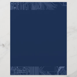 Blue Geek Motherboard Circuit Patroon