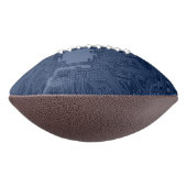 Blue Geek Motherboard Circuit Patroon American Football (Gedraaid 270)