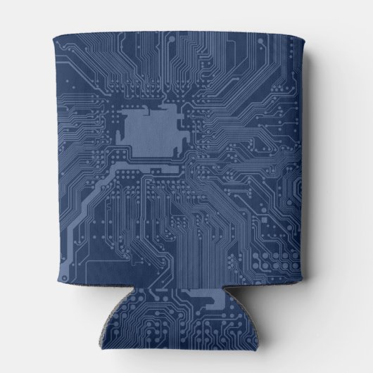 Blue Geek Motherboard Circuit Patroon Blikjeskoeler (Achterkant)