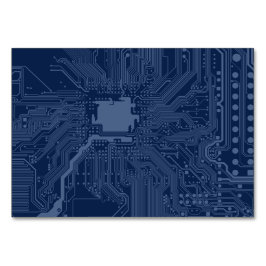 Blue Geek Motherboard Circuit Patroon Kaart