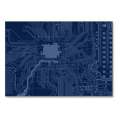 Blue Geek Motherboard Circuit Patroon Kaart (Voorkant)