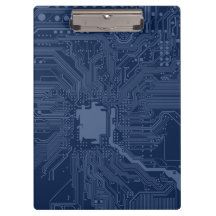 Blue Geek Motherboard Circuit Patroon