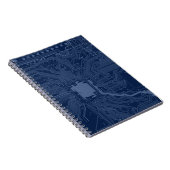 Blue Geek Motherboard Circuit Patroon Notitieboek (Rechterzijde)