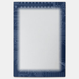 Blue Geek Motherboard Circuit Patroon Post-it® Notes