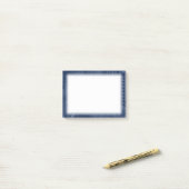Blue Geek Motherboard Circuit Patroon Post-it® Notes (Op bureau)