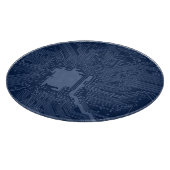 Blue Geek Motherboard Circuit Patroon Snijplank (Hoek)