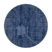Blue Geek Motherboard Circuit Patroon Snijplank (Voorkant)
