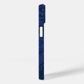 Blue Geek Motherboard Patroon Case-Mate iPhone Case (Achterkant / Rechts)