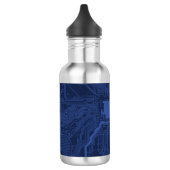 Blue Geek Motherboard Patroon Waterfles (Links)