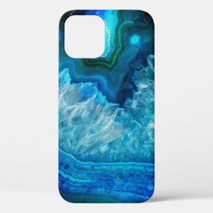 Blue gem minerale natuur geïnspireerd Case-Mate iPhone case