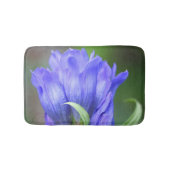 Blue Gentian Flower Badmat (Voorkant)