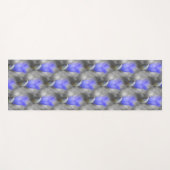 Blue Gentian Flower Natuur Pattern Yogamat (Voorkant (horizontaal))