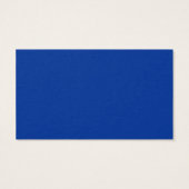 Blue Gentian Flower Natuur Visitekaartjes (Achterkant)