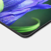 Blue Gentian Flower Personalized Bureaumat (Hoek)