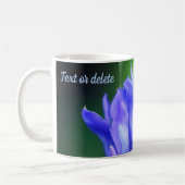 Blue Gentian Flower Petals persoonlijk Koffiemok (Links)