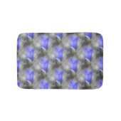 Blue Gentian Flowers Natuur Pattern Badmat (Voorkant)
