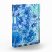 Blue Gentian Mountain Wildflower Scent Fotoblokken (Links)