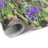 Blue Geocinth in Spring Cadeaupapier (Rol Hoek)