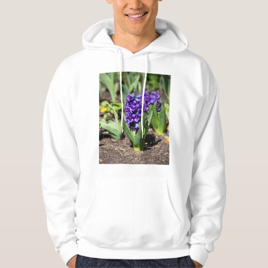 Blue Geocinth in Spring Hoodie (Voorkant)