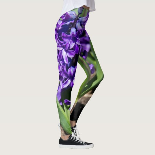 Blue Geocinth in Spring Leggings (Rechts)