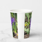 Blue Geocinth in Spring Papieren Bekers (Rechts)
