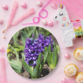 Blue Geocinth in Spring Papieren Bordje (Feest)