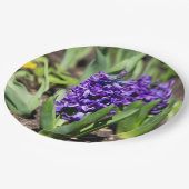 Blue Geocinth in Spring Papieren Bordje (Gekanteld)