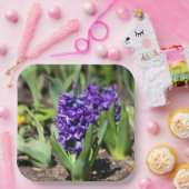 Blue Geocinth in Spring Papieren Bordje (Feest)