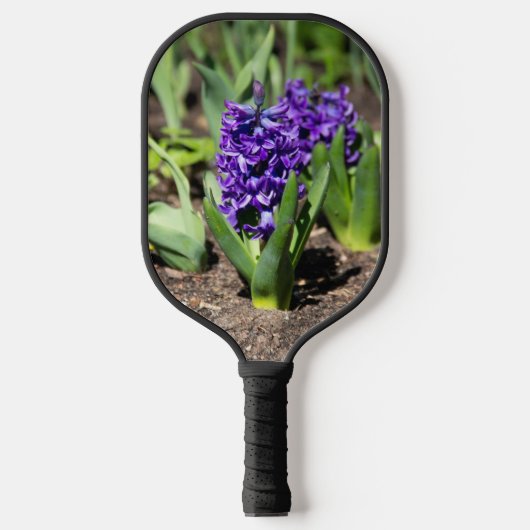 Blue Geocinth in Spring Pickleball Paddle (Voorkant)