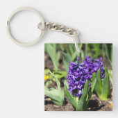 Blue Geocinth in Spring Sleutelhanger (voorkant)