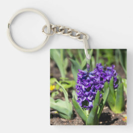 Blue Geocinth in Spring Sleutelhanger