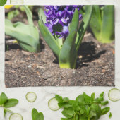 Blue Geocinth in Spring Theedoek (Gevouwen)