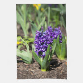 Blue Geocinth in Spring Theedoek (Verticaal)