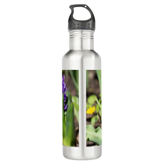 Blue Geocinth in Spring Waterfles (Achterkant)