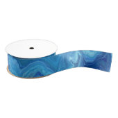 Blue Geode Grosgrain Lint (Spoel)