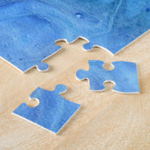 Blue Geode Legpuzzel (Zijkant)