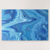 Blue Geode Legpuzzel (Horizontaal)