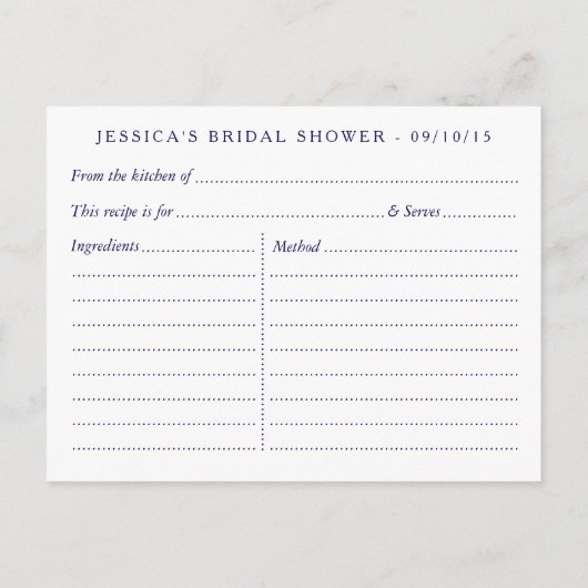 Blue Geometric Love Hearts Vrijgezellenfeest Uitnodiging Briefkaart (Achterkant)