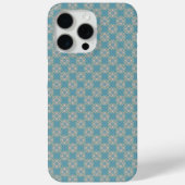  Blue Geometric Pattern iPhone Case (Achterkant)