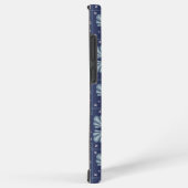 Blue Geometric shapes Pattern  Samsung Galaxy Hoesje (Rechterkant)