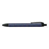 Blue Geometric Shuffle Pen (Bovenkant)