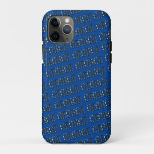 Blue George Name, Case-Mate iPhone Case