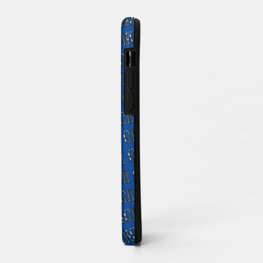 Blue George Name, Case-Mate iPhone Case (Achterkant/links)