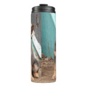 Blue German Shepherd Puppy Thermosbeker (Voorkant)