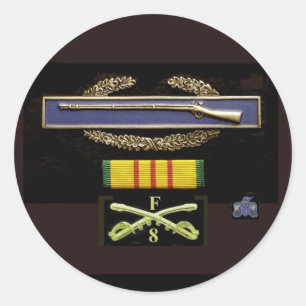 Blue Ghost Blues CIB Ronde Sticker