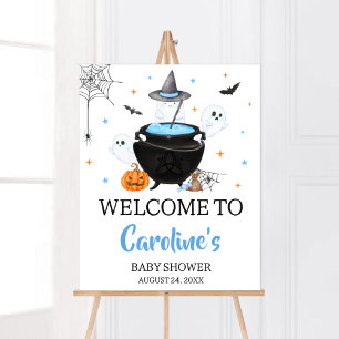 Blue Ghost Halloween Baby is een geweldige verrass Poster