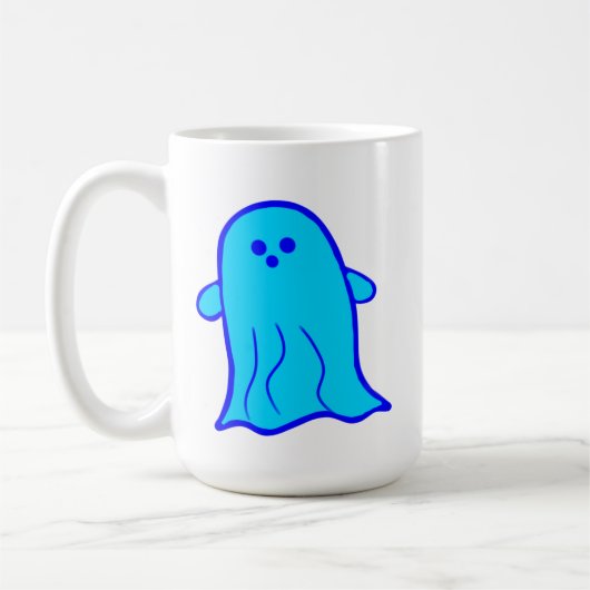 Blue Ghost Koffiemok (Links)