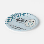 Blue Ghost Little Boo is bijna het gevolg van Baby Papieren Bordje (Gekanteld)