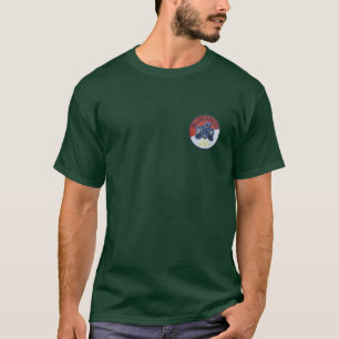 Blue Ghost patch T-shirt