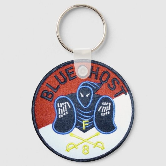 Blue Ghost Sleutelhanger (Voorkant)